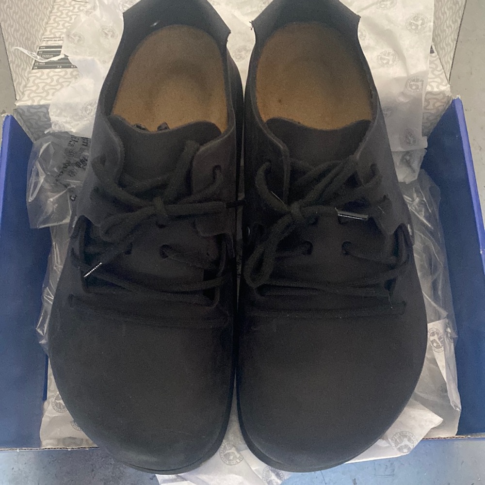 Birkenstock Montana Black leather 9 medium